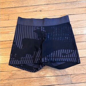Under Armour Black and Gray Patterned Shorts